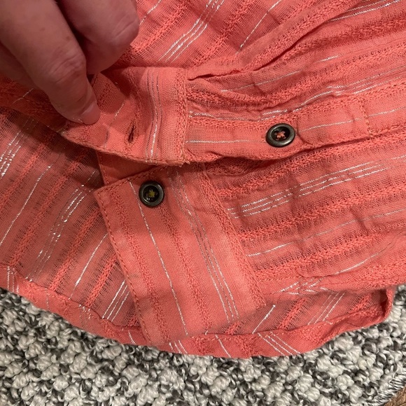 Anthropologie Pilcro oversized Boho Cottage blouse - Picture 14 of 14